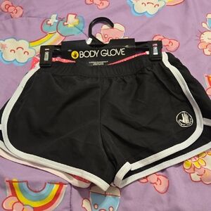 Body Glove Kids Black and White Shorts